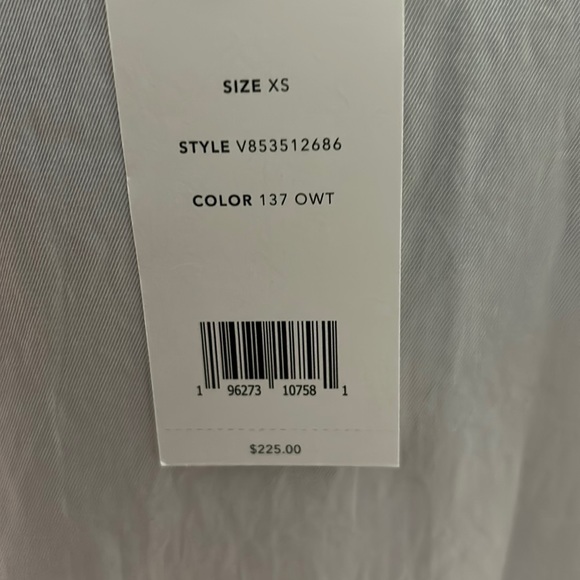 Vince Sleeveless Top Blouse White Size XS - Picture 6 of 9